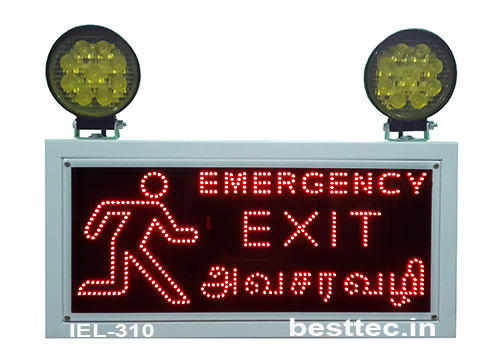 Emergency exit lights