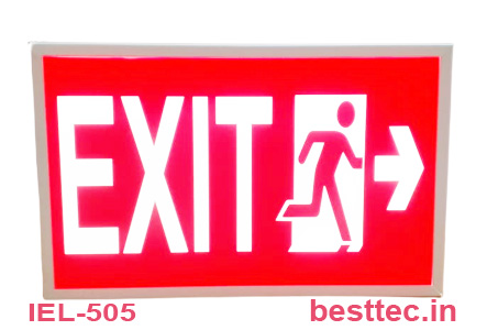 exit man running sign 
